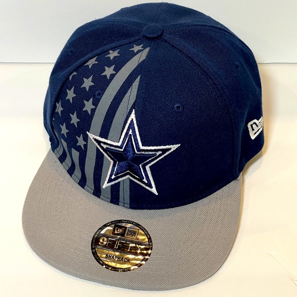 Dallas Cowboys Flag SnapBack Hat - Picture 1 of 5